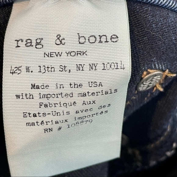 Rag & Bone 10” Skinny Jeans size 27 - Picture 4 of 7